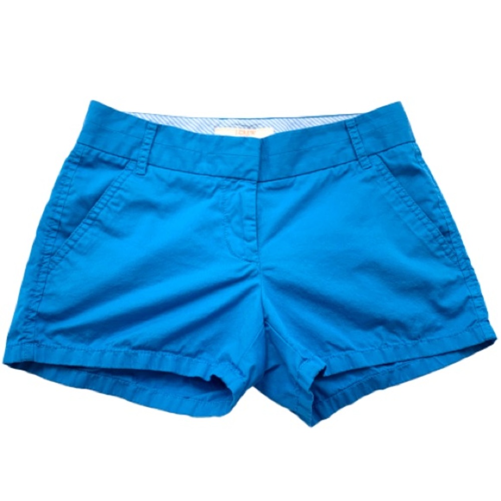 J. Crew Chino Shorts in Ocean Blue Size 00